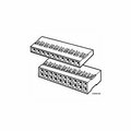 Fci Board Connector, 9 Contact(S), 1 Row(S), Female, 0.1 Inch Pitch, Crimp Terminal, Latch, Black 65039-028LF